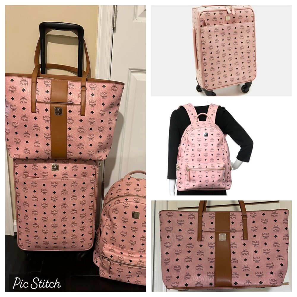MCM PINK Travel Set
